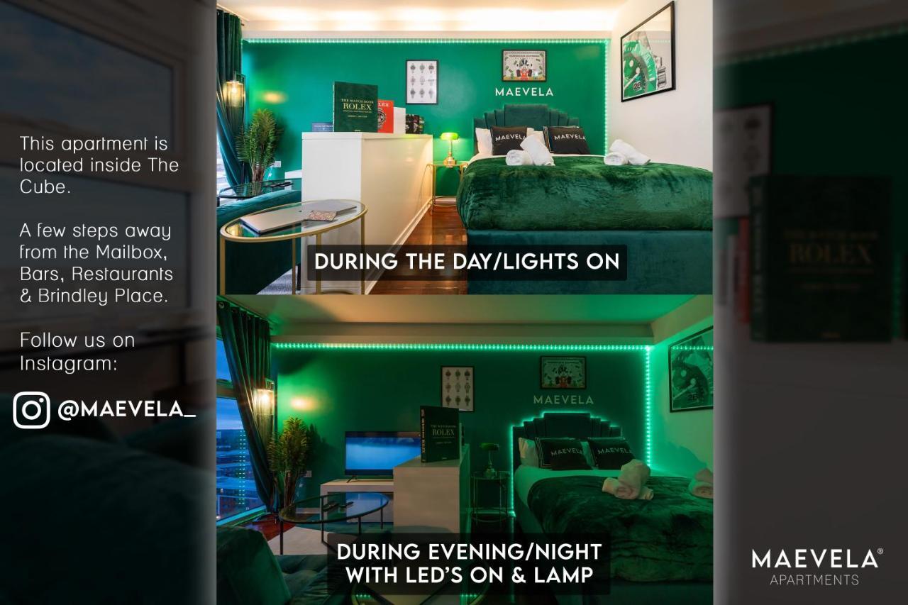 Maevela Apartments - Top Floor Rolex Themed Studio Apt Inside The Cube, Mailbox - Free Netflix & Wifi Birmingham Exterior foto